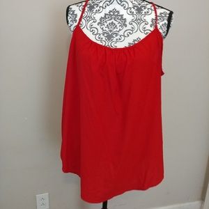 Faded Glory Red Cami/tank